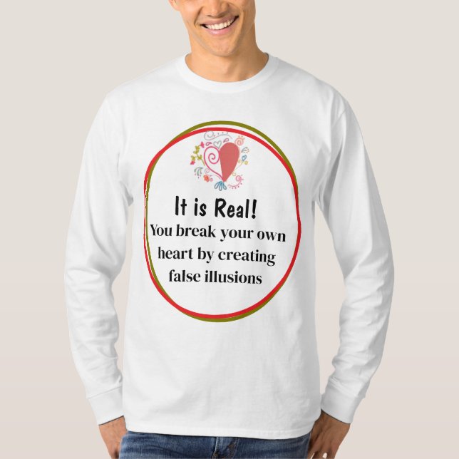 Es ist echt T-Shirt (Vorderseite)