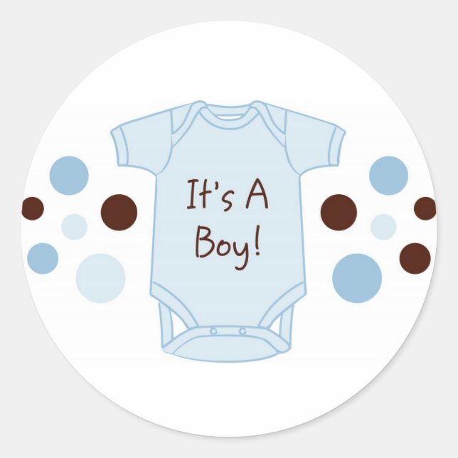 Es ist ein Baby Aufkleber Umschlag Aufkleber (Vorderseite)