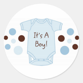 Es ist ein Baby Aufkleber Umschlag Aufkleber