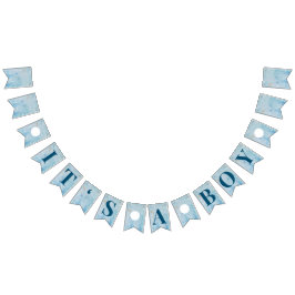 Es ist ein Baby aus Boy Blue Baby Wimpelkette