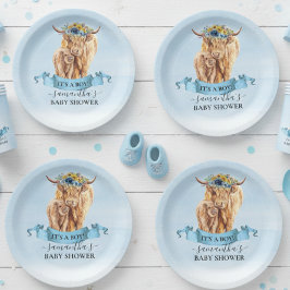 Es ist ein Baby Baby Baby Baby Baby Baby Boy Blue  Pappteller