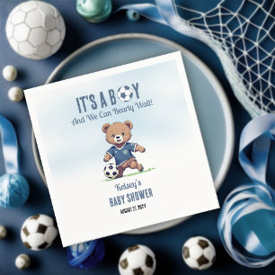Es ist ein Baby Baby Baby Baby Baby Shower Bearly Serviette
