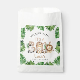 Es ist ein Baby Dschungel Theme Baby Duwer Paper Geschenktütchen