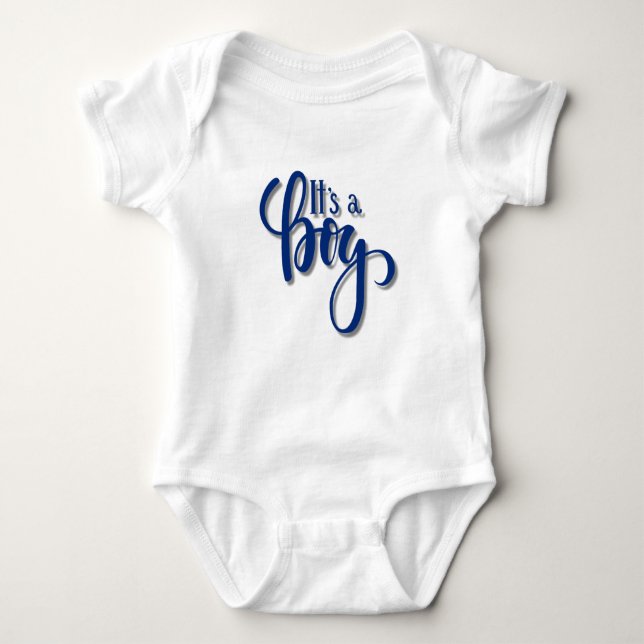 Es ist ein Baby Strampler (Vorderseite)