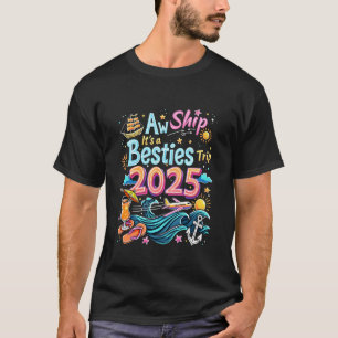 Es ist ein Besties-Trip 2025 Flug Freundeskreis Kr T-Shirt