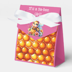 Es ist ein Bienenmädchen! Babyparty Geschenkschachtel
