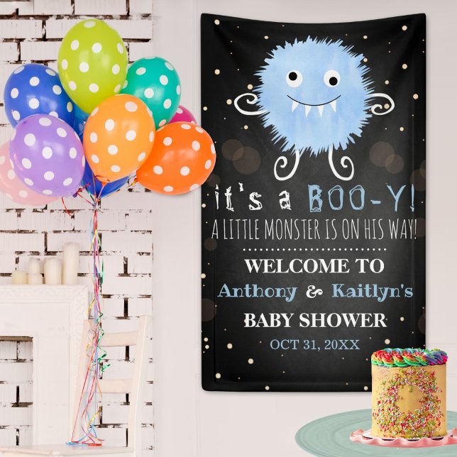 Es ist ein Boo-y! Kleine Monster Halloween Kinderd Banner (Von Creator hochgeladen)