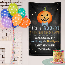 Es ist ein Boo-y! Little Pumpkin Halloween Kinderd Banner