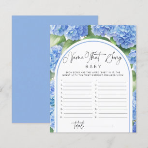 Es ist ein Boy Hydrangea Name Song Baby Shower Gam