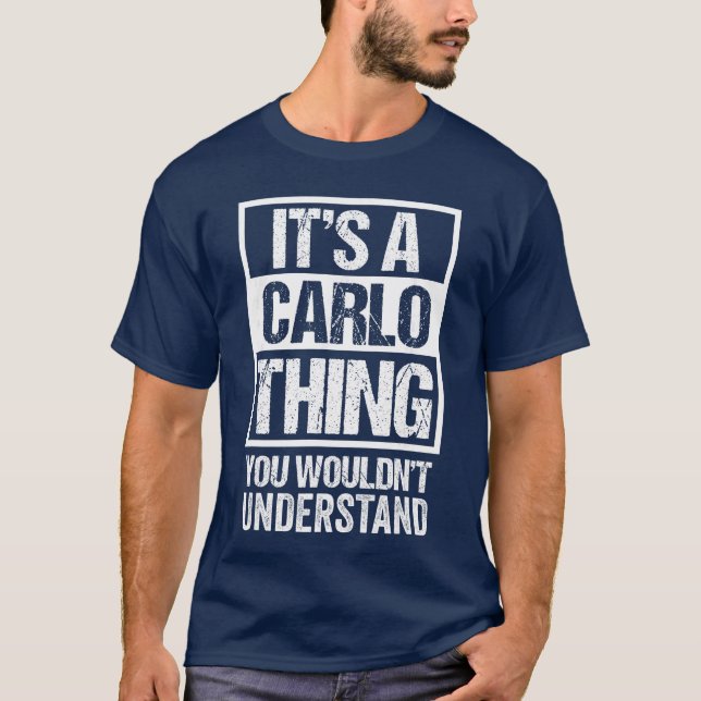 Es ist ein Carlohing, das du nicht verstehst, Jung T-Shirt (Vorderseite)