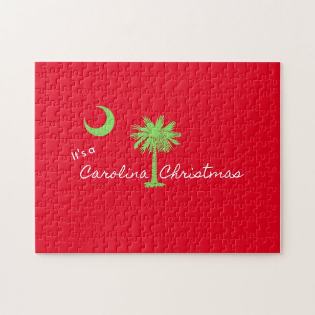 Es ist ein Carolina Weihnachten Südkarolina Urlaub (Horizontal)