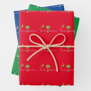 Es ist ein Carolina Weihnachten Südkarolina Urlaub Geschenkpapier Set