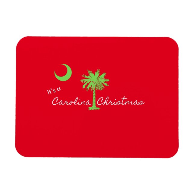 Es ist ein Carolina Weihnachten Südkarolina Urlaub Magnet (Horizontal)