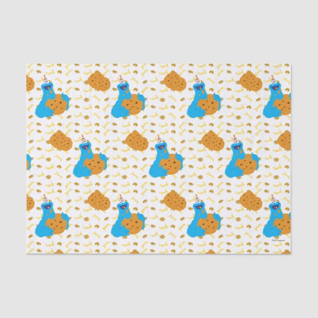 Es ist ein Cookie-Party-Muster Seidenpapier (Vorderseite)