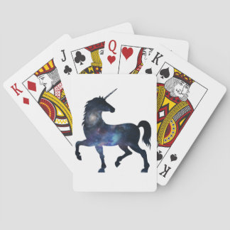 Es ist ein Einhorn-Universum Spielkarten