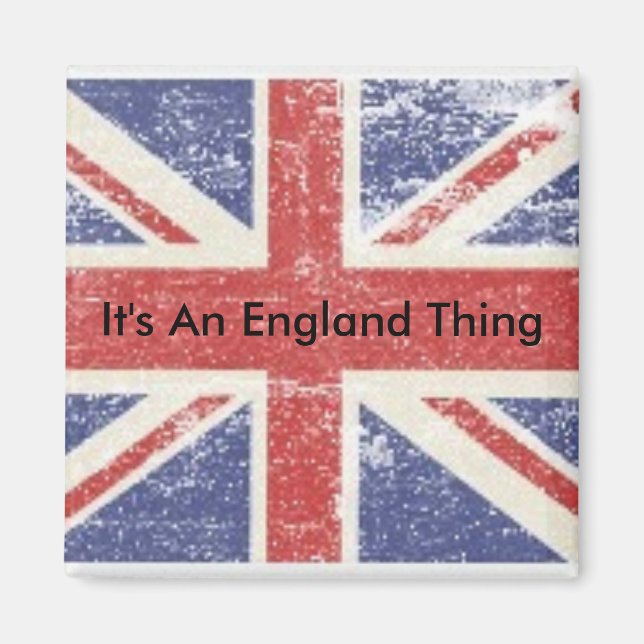 Es ist ein England Magnet (Vorne)