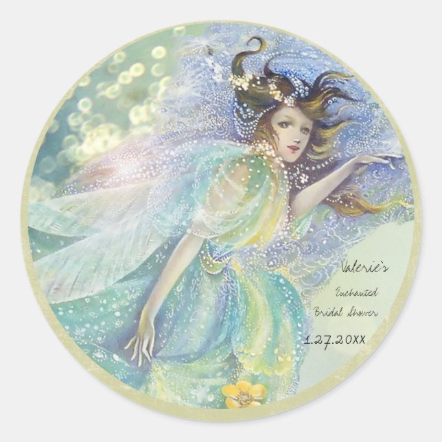 Es ist ein Fairy Happy Event Runder Aufkleber (Vorderseite)