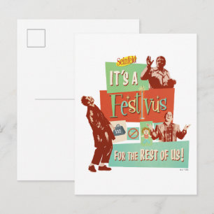Es ist ein Festivus für den Rest von uns Postkarte