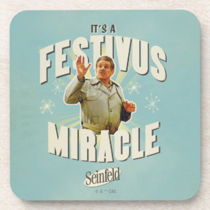Es ist ein Festivus-Wunder Getränkeuntersetzer