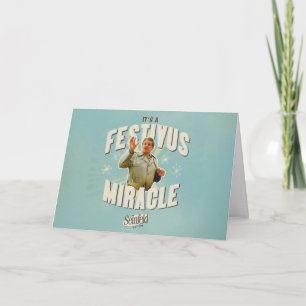 Es ist ein Festivus-Wunder Karte