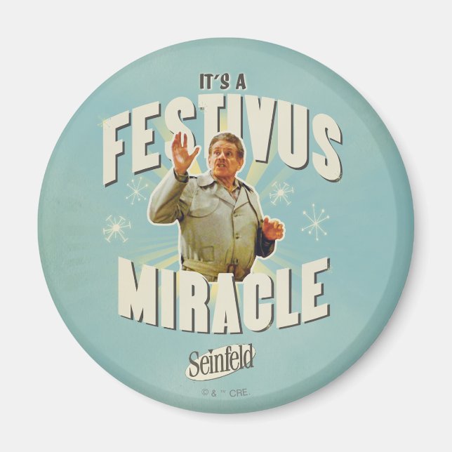Es ist ein Festivus-Wunder Magnet (Vorne)