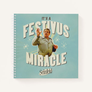 Es ist ein Festivus-Wunder Notizbuch