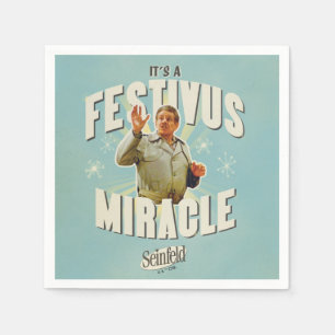 Es ist ein Festivus-Wunder Serviette
