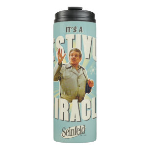 Es ist ein Festivus-Wunder Thermosbecher