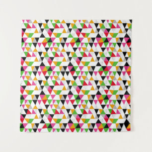 Es ist ein Fraktal Party! Dieses lebhafte Vintage Wandteppich