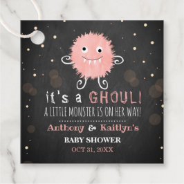 Es ist ein Ghoul! Kleine Monster Halloween Kinderd Geschenkanhänger