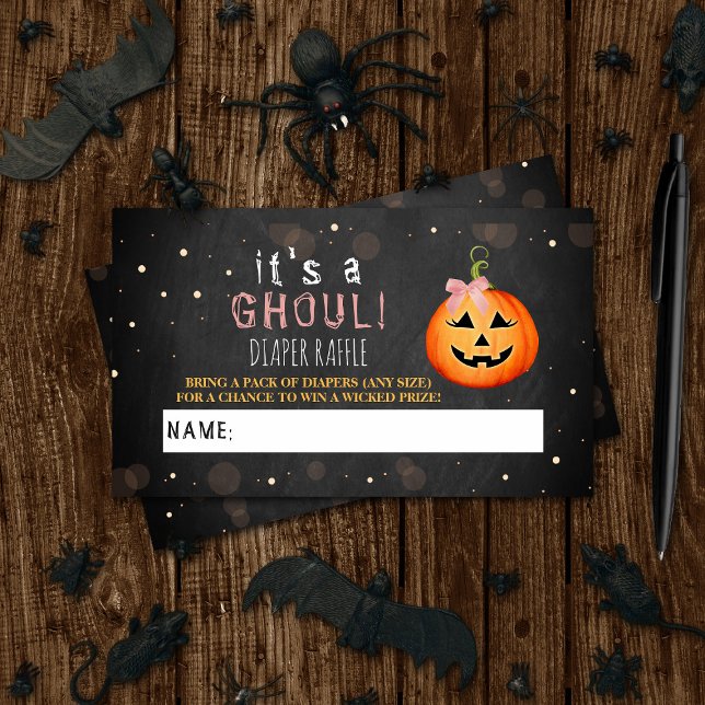 Es ist ein Ghoul! Little Pumpkin Halloween Kinderd Begleitkarte (Von Creator hochgeladen)