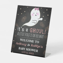 Es ist ein Ghoul! Little Spirit Halloween Baby Dus Sockelschild