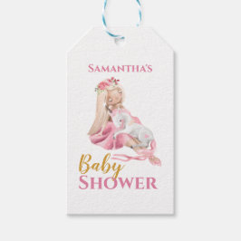 Es ist ein Girl Beautiful Ballerina Baby Dusche Ge Geschenkanhänger