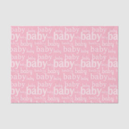 Es ist ein Girl Pink Baby Dusche Party Seidenpapier