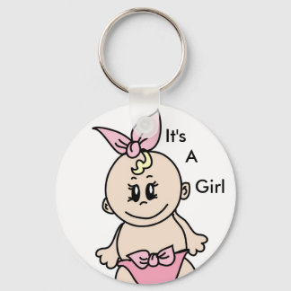 Es ist ein Girl-Schlüsselanhänger Schlüsselanhänger