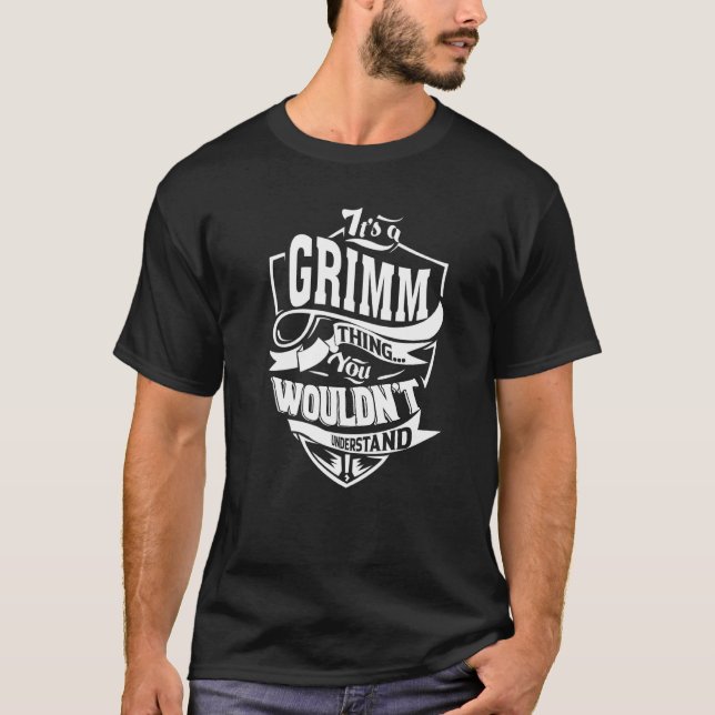 Es ist ein Grimm-Ding T-Shirt (Vorderseite)