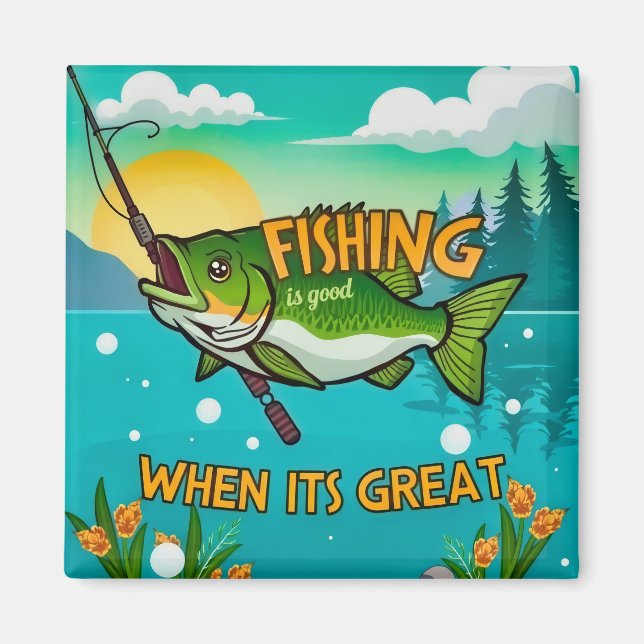 Es ist ein großartiger Tag Magnet (Vorne)