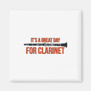 Es ist ein großer Tag für Klarinette Magnet