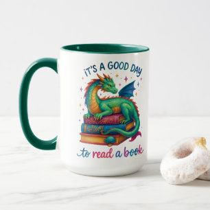 Es ist ein guter Tag, ein Buch zu lesen Tasse