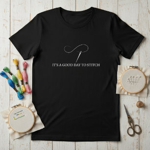 Es ist ein guter Tag zum Nähen Tri-Blend Shirt