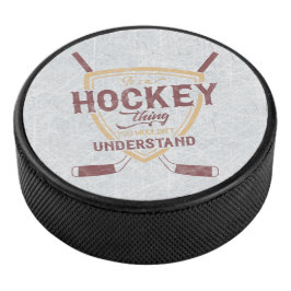 Es ist ein Hockeyspiel, Eishockeypuck Eishockey Puck
