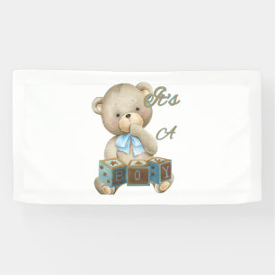 Es ist ein Junge 1.6x3 Vinylbanner Banner