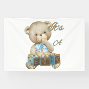 Es ist ein Junge 4x6 Vinyl Banner