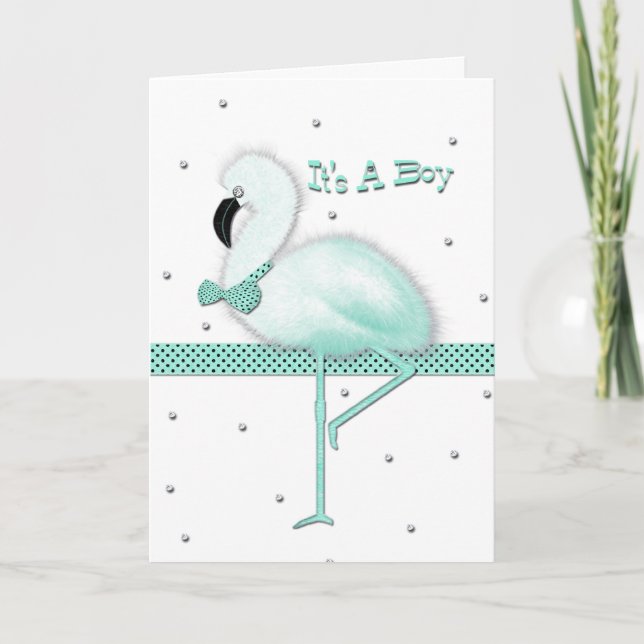 Es ist ein Junge! Ankündigung (Vorderseite)