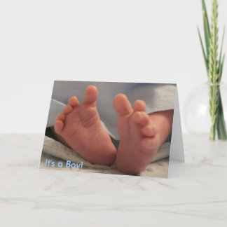 Es ist ein Junge! Ankündigung