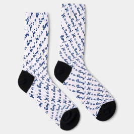 Es ist ein Junge! Baby-Geschlecht enthüllt Socken
