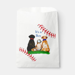 Es ist ein Junge, Baseball Themed Baby Dusche Geschenktütchen