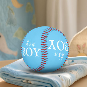 Es ist ein Junge Blau Baby Junge Baby Shower Gesch Baseball