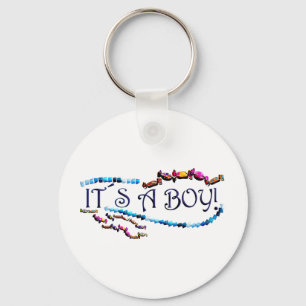 Es ist ein Junge Schlüsselanhänger