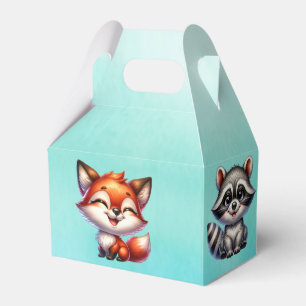 Es ist ein Junge   Woodland Creatures Babydusche Geschenkschachtel